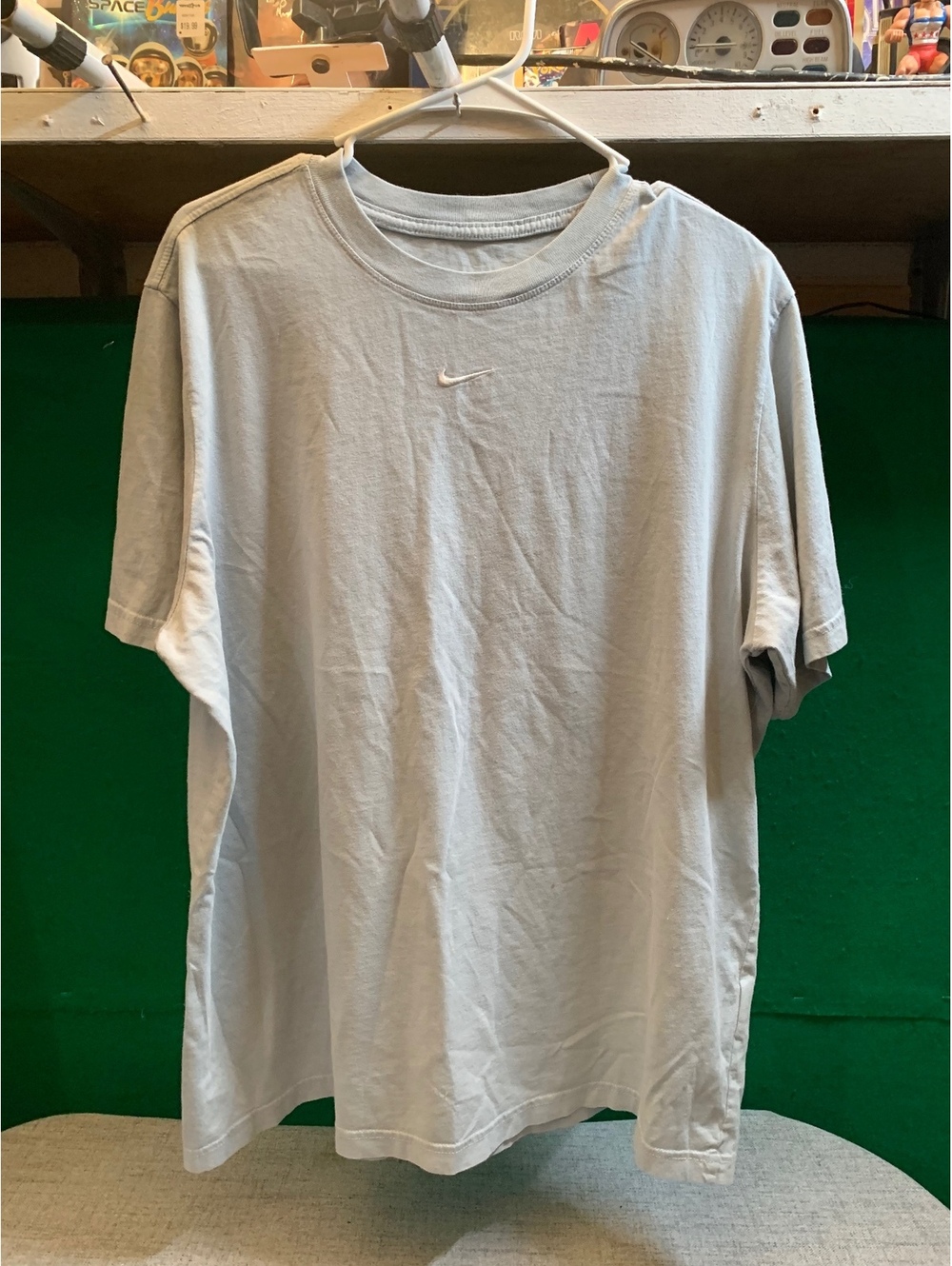Nike The Nike Tee Light blue Short Sleeve T Shirt Size L